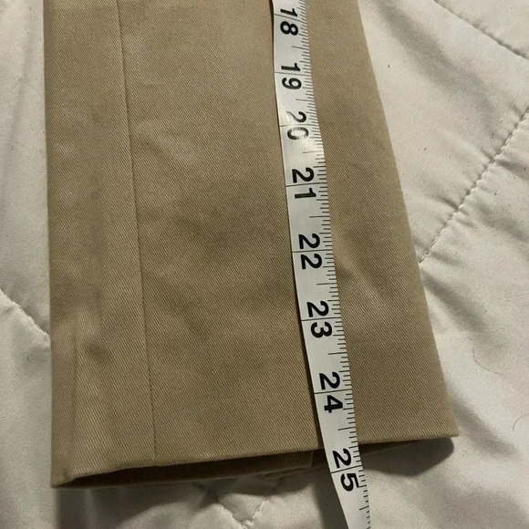J Crew Khaki Blazer Beige One Button NWT Cream Beige Size 12 Single Breast Chino - Picture 15 of 15